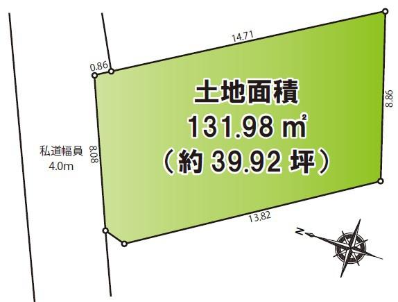 藤沢市鵠沼松が岡4丁目　売地