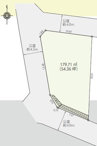 藤沢市白旗４丁目の土地