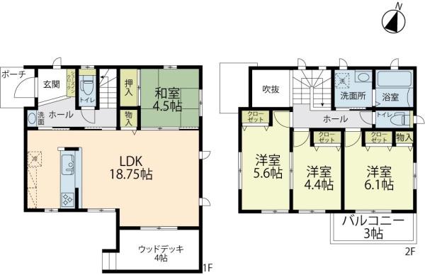 高座郡寒川町一之宮2丁目　中古戸建