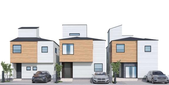藤沢市鵠沼海岸5丁目　新築2号棟　全3区画