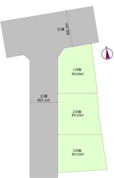藤沢市湘南台241期　売地3　全3区画