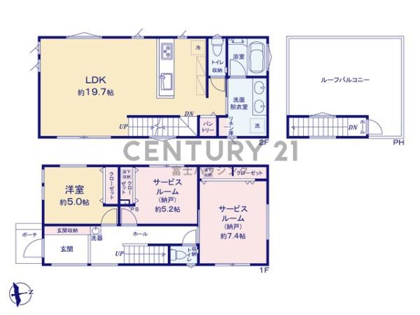 藤沢市辻堂東海岸4丁目　新築2号棟　全3棟