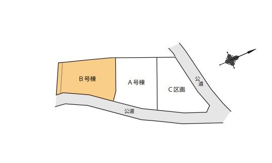 藤沢市渡内4丁目　新築B号棟　全3区画