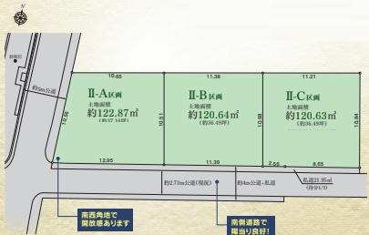 藤沢市鵠沼神明4丁目　売地2-A　全12区画