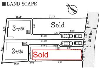藤沢市鵠沼松が岡418　新築2号棟　全4棟