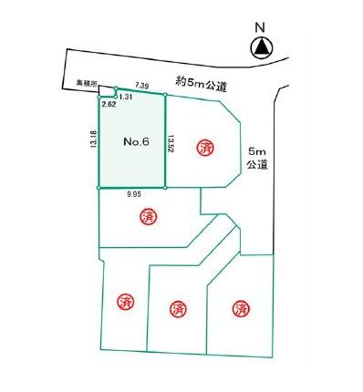 鎌倉市岩瀬1丁目　新築No.6　全6区画