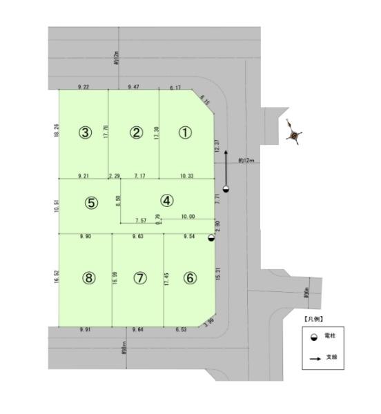 藤沢市ライフタウン33期　売地No.4　全8区画