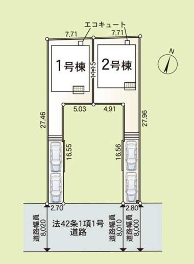 藤沢市善行第17　新築2号棟　全2棟