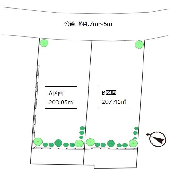 鎌倉市稲村ガ崎5丁目　売地B区画　全2区画