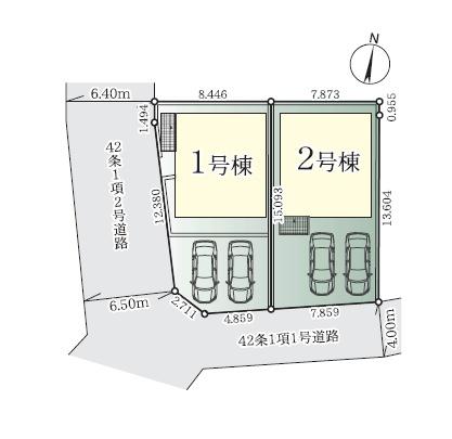 藤沢市西富4期　新築2号棟　全2棟