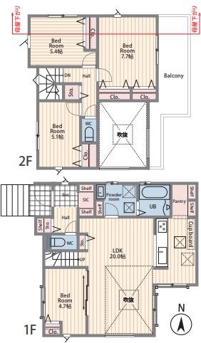藤沢市今田1期　新築1号棟　全1棟