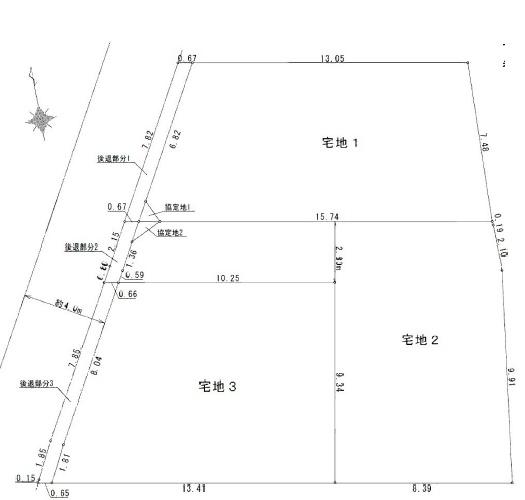 藤沢市羽鳥5丁目　売地1　全3区画