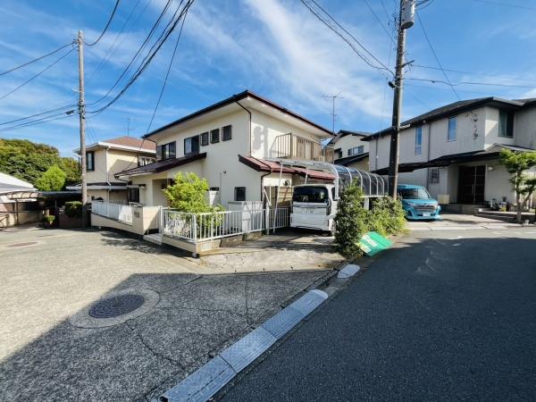 鎌倉市山崎の土地(前面道路含む現地写真)