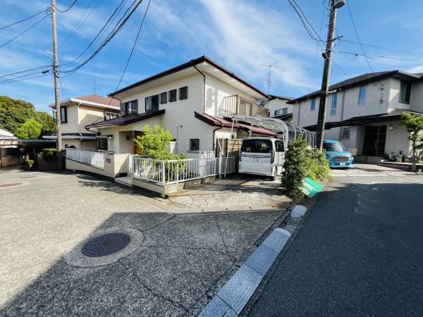 鎌倉市山崎の土地(前面道路含む現地写真)