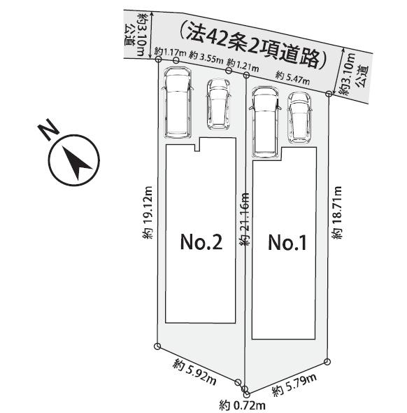鎌倉市岩瀬3期　新築2号棟　全2棟