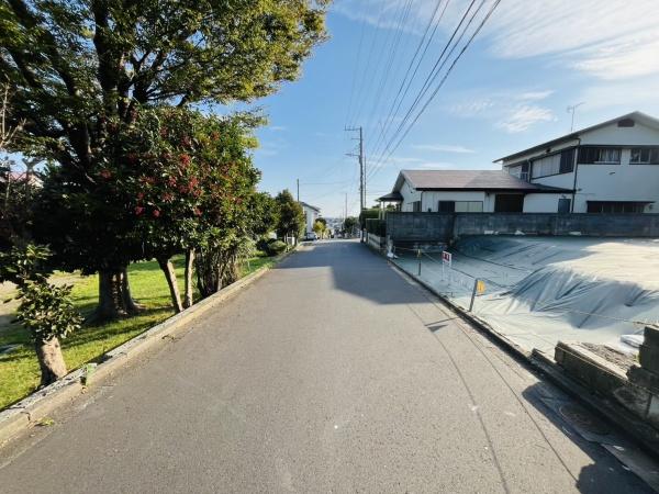 鎌倉市西鎌倉3丁目の土地(前面道路含む現地写真)