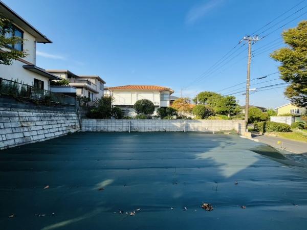 鎌倉市西鎌倉3丁目の土地(現地土地写真)