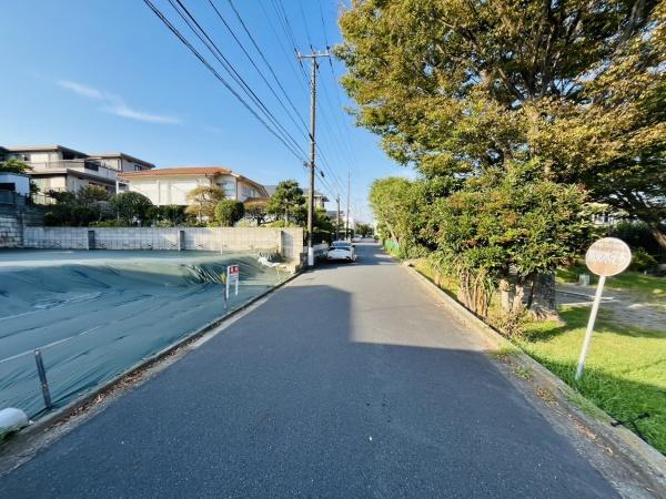 鎌倉市西鎌倉3丁目の土地(現地土地写真)