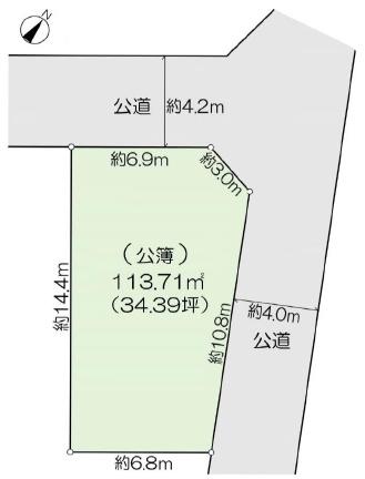 藤沢市大鋸３丁目の土地