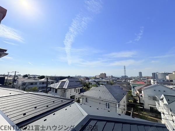 藤沢市鵠沼花沢町 新築1号棟 全3棟(現地からの眺望)