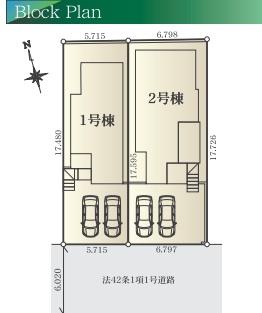 藤沢市石川　新築2号棟　全2棟