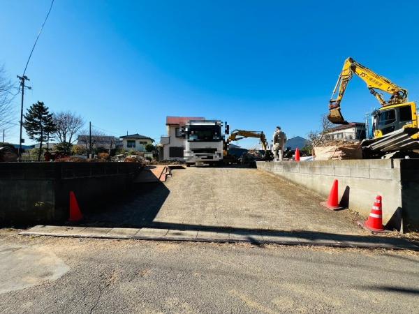藤沢市石川6丁目 新築8号棟全8棟(前面道路含む現地写真)