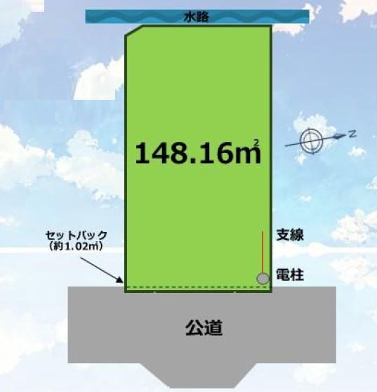 藤沢市亀井野の土地(間取り)