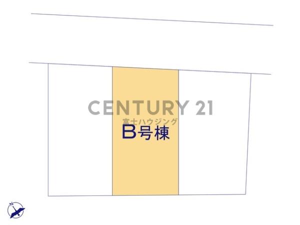 藤沢市本町3丁目　新築B号棟　全3棟