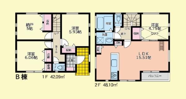 鎌倉市今泉3丁目 新築B棟 全3棟