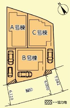 鎌倉市今泉3丁目　新築C棟　全3棟