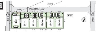 寒川町一之宮14期　新築6号棟　全6棟