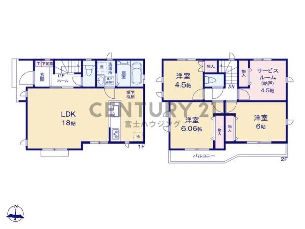 藤沢市長後2501番　新築A号棟　全1棟