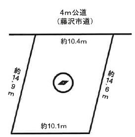 藤沢市鵠沼藤が谷2丁目　売地