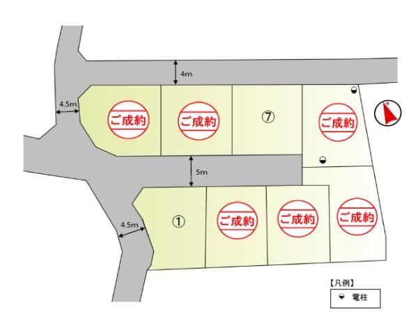 藤沢市長後87期　売地7　全8区画