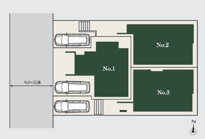 藤沢市湘南台606　新築1号棟　全3棟