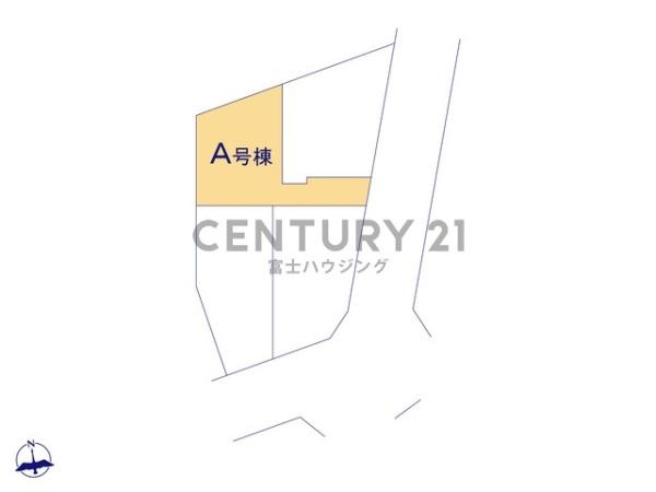 藤沢市藤が岡3丁目8番　新築A号棟　全4棟