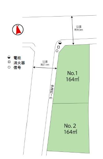藤沢市湘南台241期　売地1　全2区画