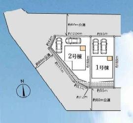 藤沢市片瀬山1丁目　新築2号棟　全2棟