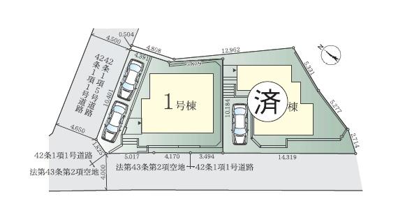 鎌倉市津西1期　新築1号棟　全2棟