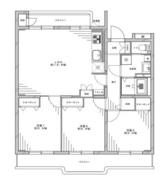 湘南ライフタウン駒寄第一住宅　3号棟