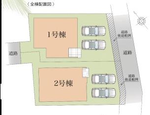 藤沢市辻堂新町5期　新築1号棟　全2区画