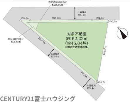 藤沢市鵠沼桜が岡4丁目　売地