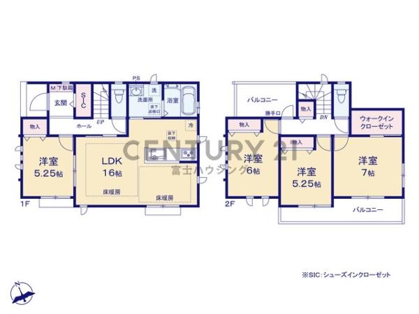 藤沢市辻堂元町2丁目2447番　新築B号棟　全3棟
