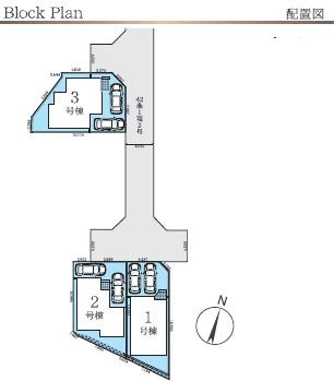 藤沢市長後3期　新築1号棟　全3棟