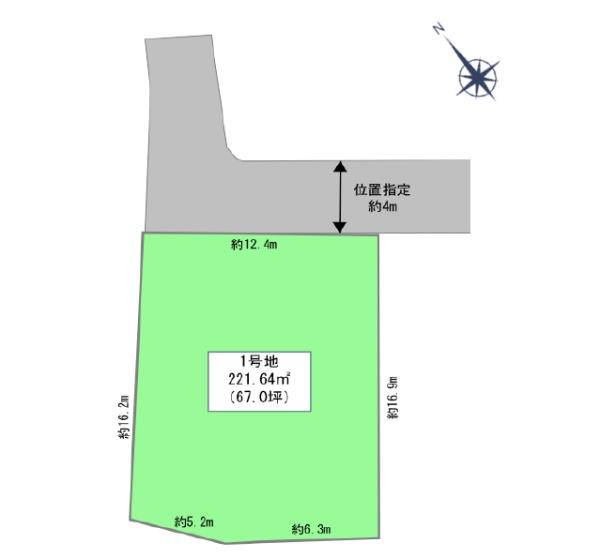 藤沢市高倉5期　売地1　全1区画