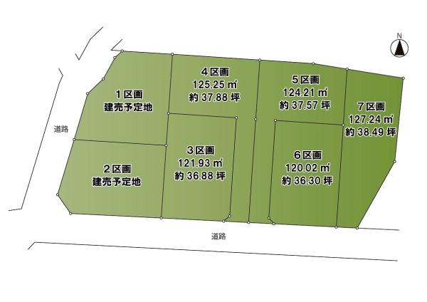 藤沢市羽鳥4丁目　売地No.7　全7区画