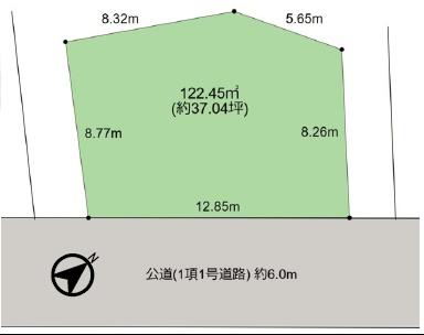 藤沢市鵠沼海岸４丁目の土地