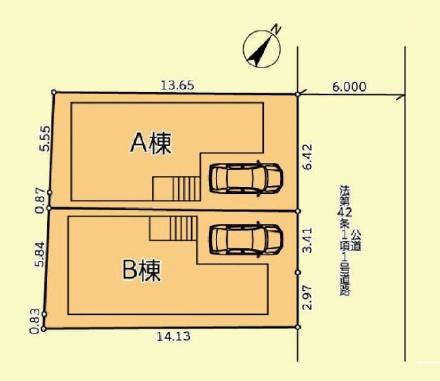 鎌倉市大船　新築A棟　全2棟