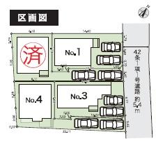 藤沢市亀井野13期　新築4号棟　全4区画