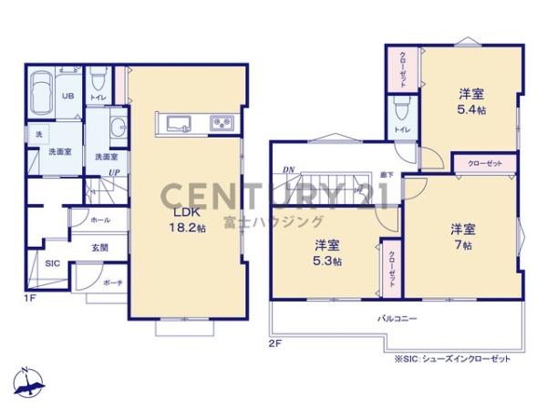 藤沢市湘南台242期　新築戸建